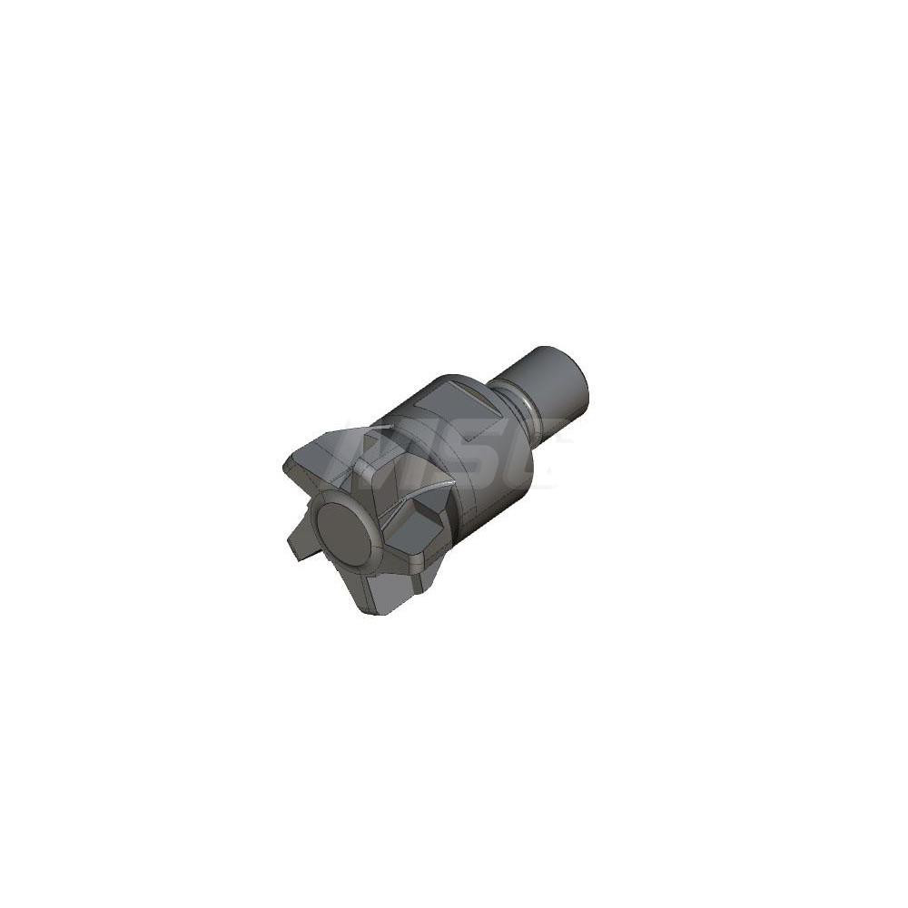 Seco Indexable Copy End Mill: 1.181" Cut Dia, Through Coolant - 02949612