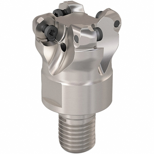 Seco Indexable Copy End Mill: 1.181" Cut Dia, Through Coolant - 02949612