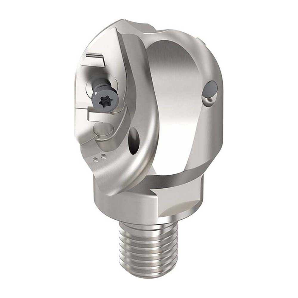 Seco Indexable Ball Nose End Mill: 2" Cut Dia, Steel - 02928066