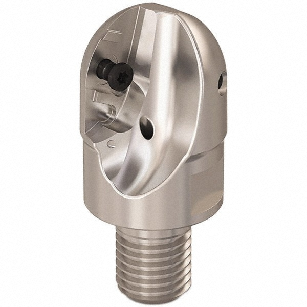 Seco Indexable Ball Nose End Mill: 2" Cut Dia, Steel - 02928066