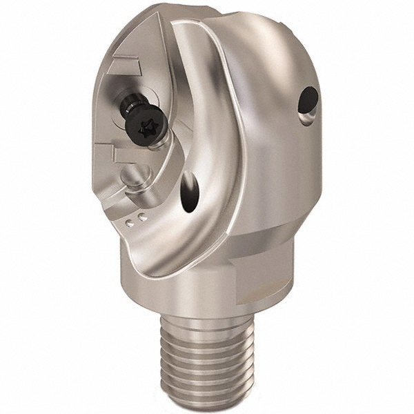 Seco Indexable Ball Nose End Mill: 2" Cut Dia, Steel - 02928066