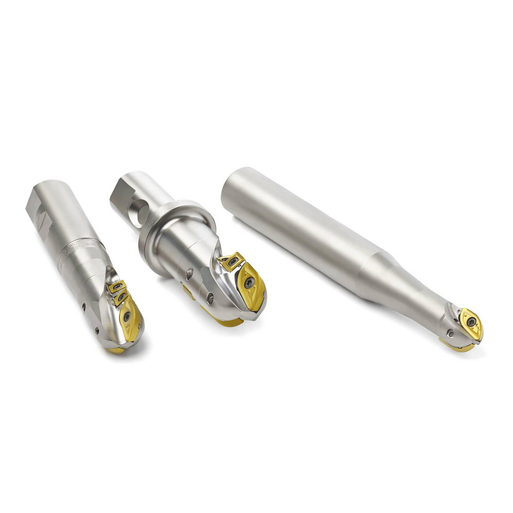 Seco Indexable Ball Nose End Mill: 2" Cut Dia, Steel - 02928066