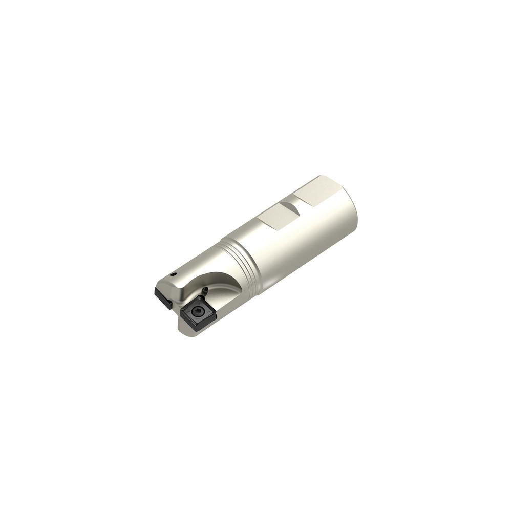 Ceratizit Indexable Square-Shoulder End Mill: C491.32.R.03-09-B-40, 32 mm Cut Dia, 6 mm Max Depth of Cut, 32 mm Dia Weldon Flat Shank - 50774632