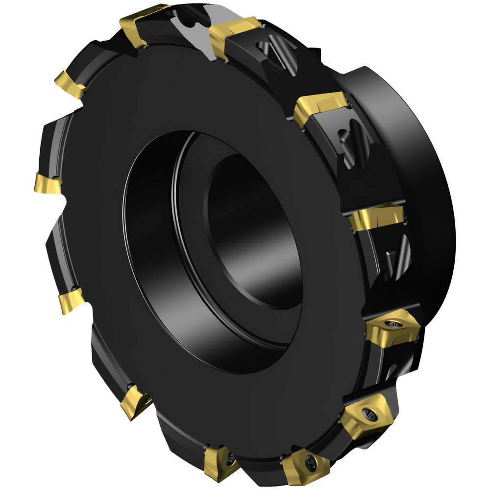 Sandvik Coromant 160mm Cut Dia, 50.8mm Arbor Hole Dia, 15.4mm Max Depth, Indexable Square-Shoulder Face Mill - 5740267