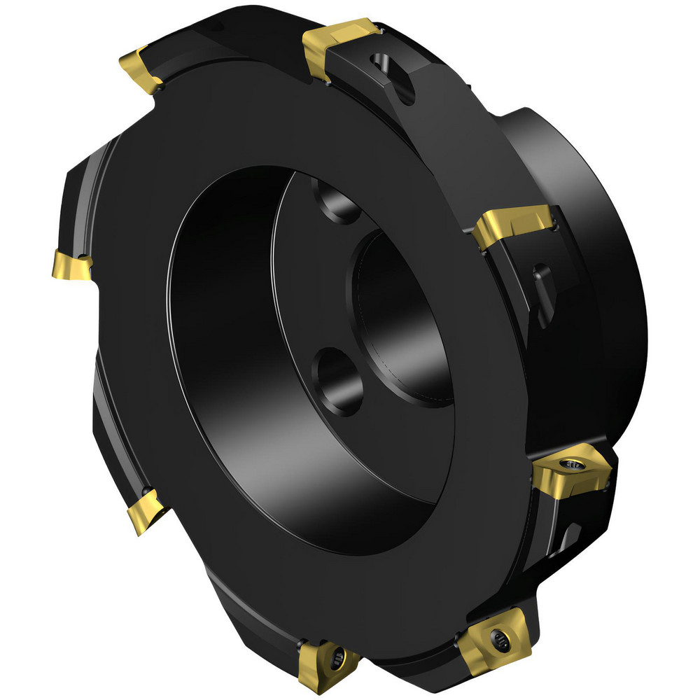 Sandvik Coromant 160mm Cut Dia, 50.8mm Arbor Hole Dia, 15.4mm Max Depth, Indexable Square-Shoulder Face Mill - 5740267