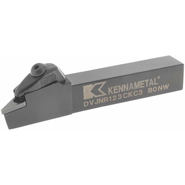 Kennametal Indexable Square-Shoulder End Mill: KISR100AD160F4, 1" Cut Dia, 0.357" Max Depth of Cut, 1" Dia Weldon Flat Shank - 2245292