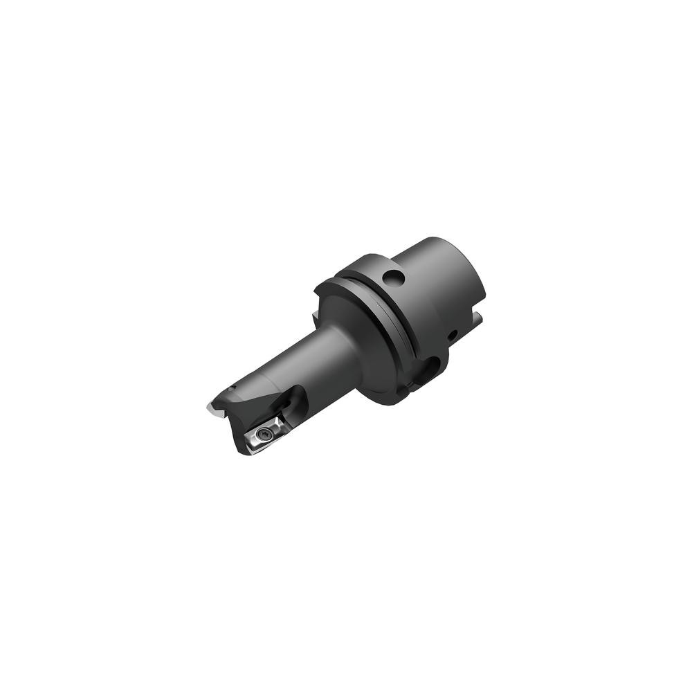 Ceratizit Indexable Square-Shoulder End Mill: MHPC.50.R.0319H63A100, 50 mm Cut Dia, 18 mm Max Depth of Cut, HSK63A Taper Shank - 50721250
