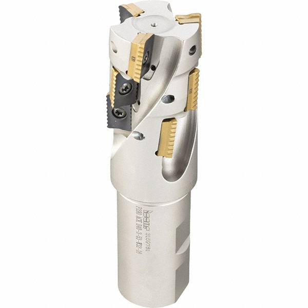 Sandvik Coromant Indexable Square-Shoulder End Mill: RA215-051C5-102L, 2" Cut Dia, 4" Max Depth of Cut, C5 Modular Connection Shank - 5740166