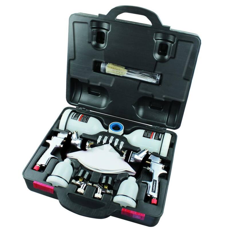 Husky HVLP and Standard Gravity Feed Spray Gun Kit - HDK00600SG