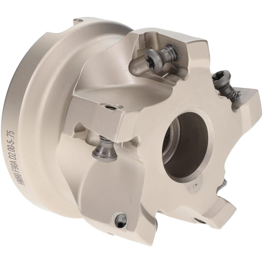 Iscar 2" Cut Dia, 3/4" Arbor Hole Dia, 0.56" Max Depth, Indexable Square-Shoulder Face Mill - 3102118