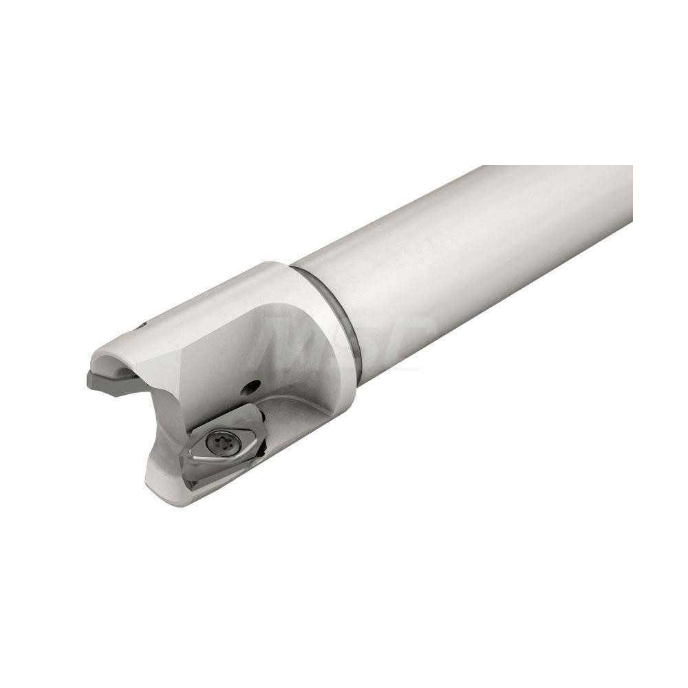 Iscar Indexable Square-Shoulder End Mill: HM90EAL32L100HSK63A16, 32 mm Cut Dia, 15.8 mm Max Depth of Cut, HSK-A63 Taper Shank - 3103162