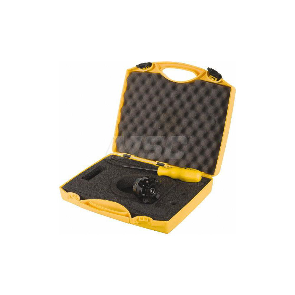 Kennametal 2" Cut Dia, 3/4" Arbor Hole, 4.51mm Max Depth of Cut, 45° Indexable Chamfer & Angle Face Mill - 3326851