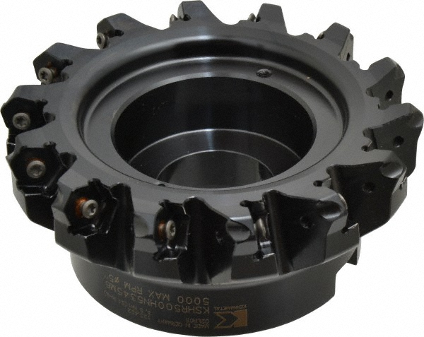 Kennametal 2" Cut Dia, 3/4" Arbor Hole, 4.51mm Max Depth of Cut, 45° Indexable Chamfer & Angle Face Mill - 3326851