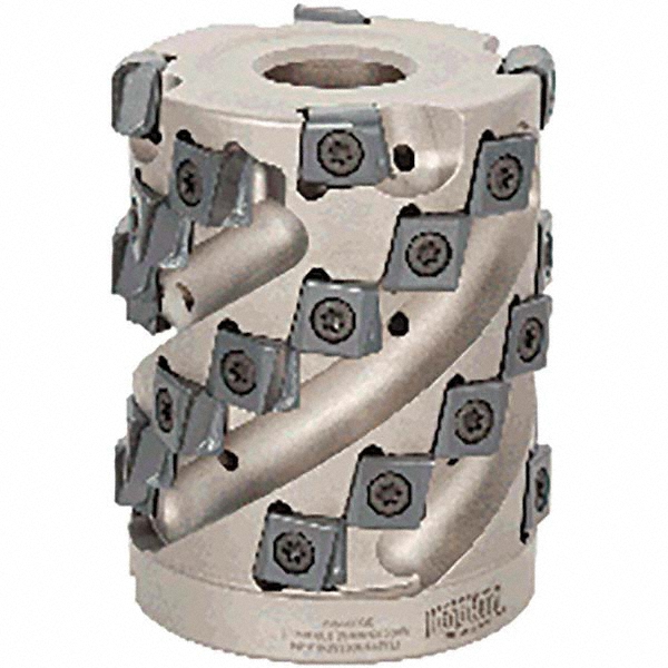 Tungaloy 50mm Cut Dia, 22mm Arbor Hole Dia, 58.5mm Max Depth, Indexable Square-Shoulder Face Mill - 6888778