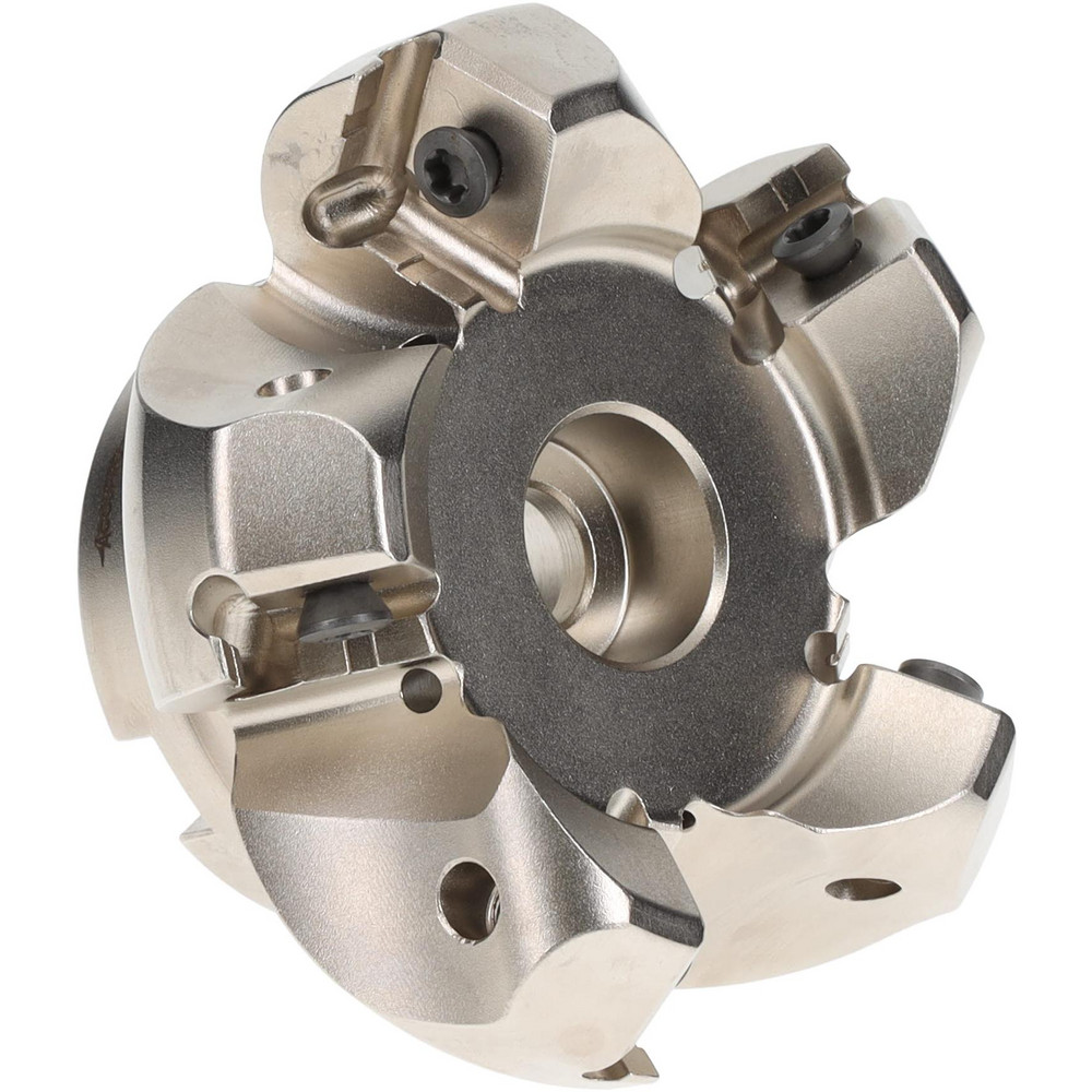 Accupro Indexable Chamfer & Angle Face Mills: Minimum Cutting Diameter (Decimal Inch): 2.5000; Minimum Cutting Diameter (Inch): 2-1/2 - 07073141/54054705