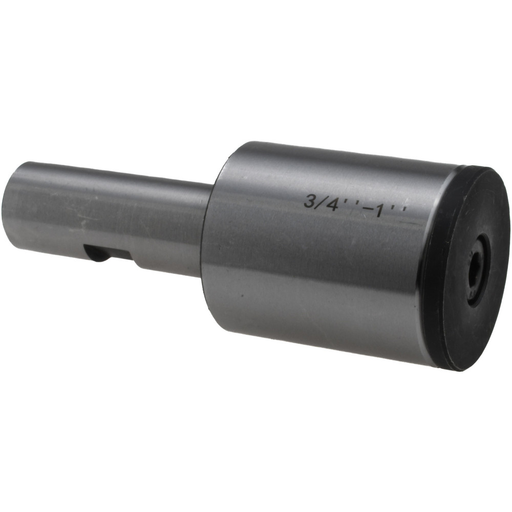 Kennametal Indexable Square-Shoulder End Mill: M1D100E1004CM12, 1" Cut Dia, M12 Modular Connection Shank - 3742514