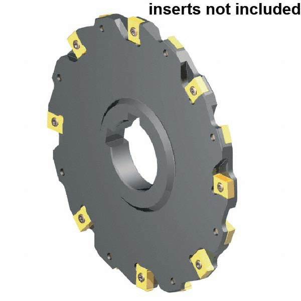 Kennametal Indexable Slotting Cutter: 16.00 mm Cutting Width, 125.00 mm Cutter Dia, Arbor Connection, 34.37 mm Depth of Cut, 34.37 mm Depth of Cut, Neutral - 2443434