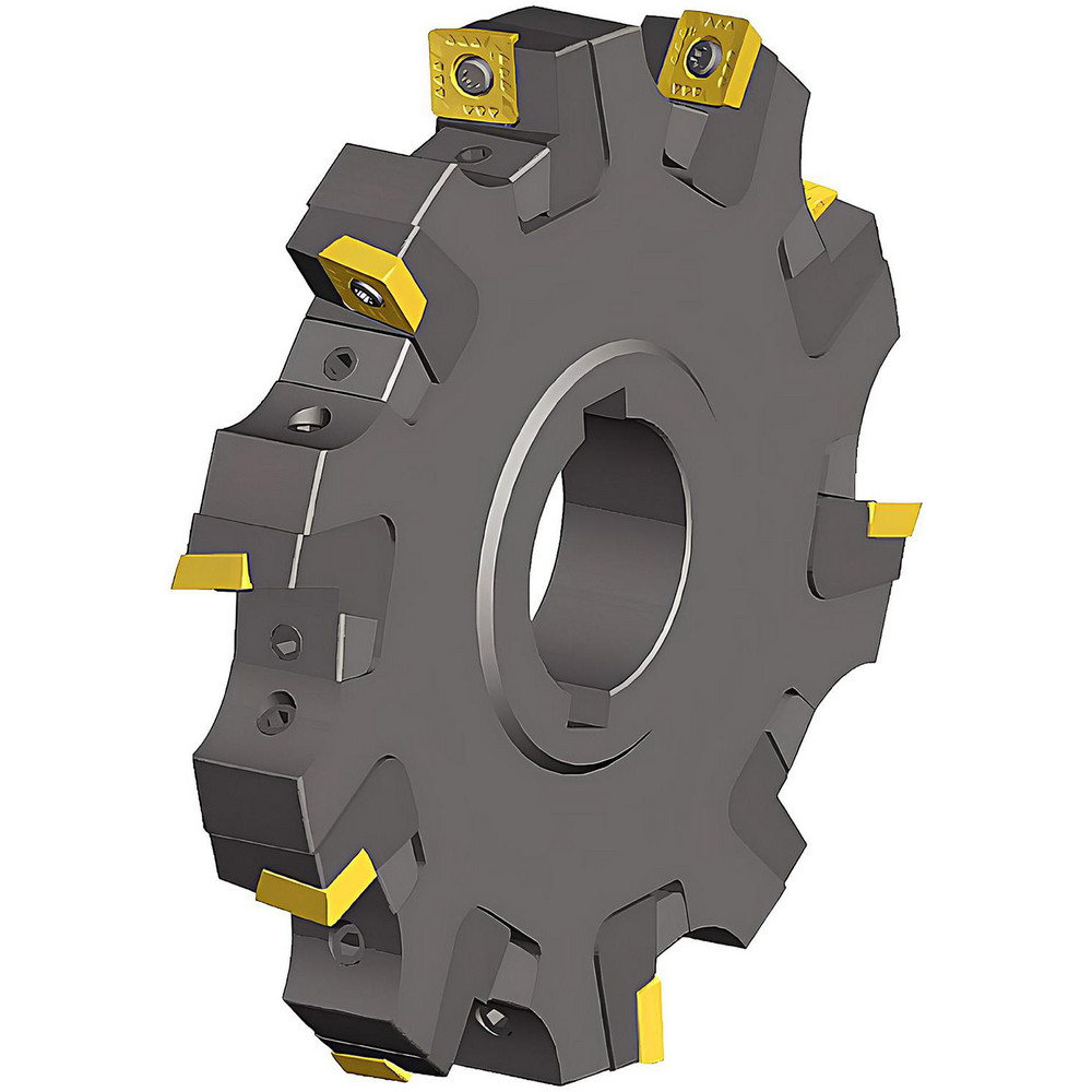 Kennametal Indexable Slotting Cutter: 0.5480" Cutting Width, 4.0000" Cutter Dia, Arbor Connection, 1.0300" Depth of Cut, 1.2500" Hole Dia, 1.2500" Shank Dia - 2268052