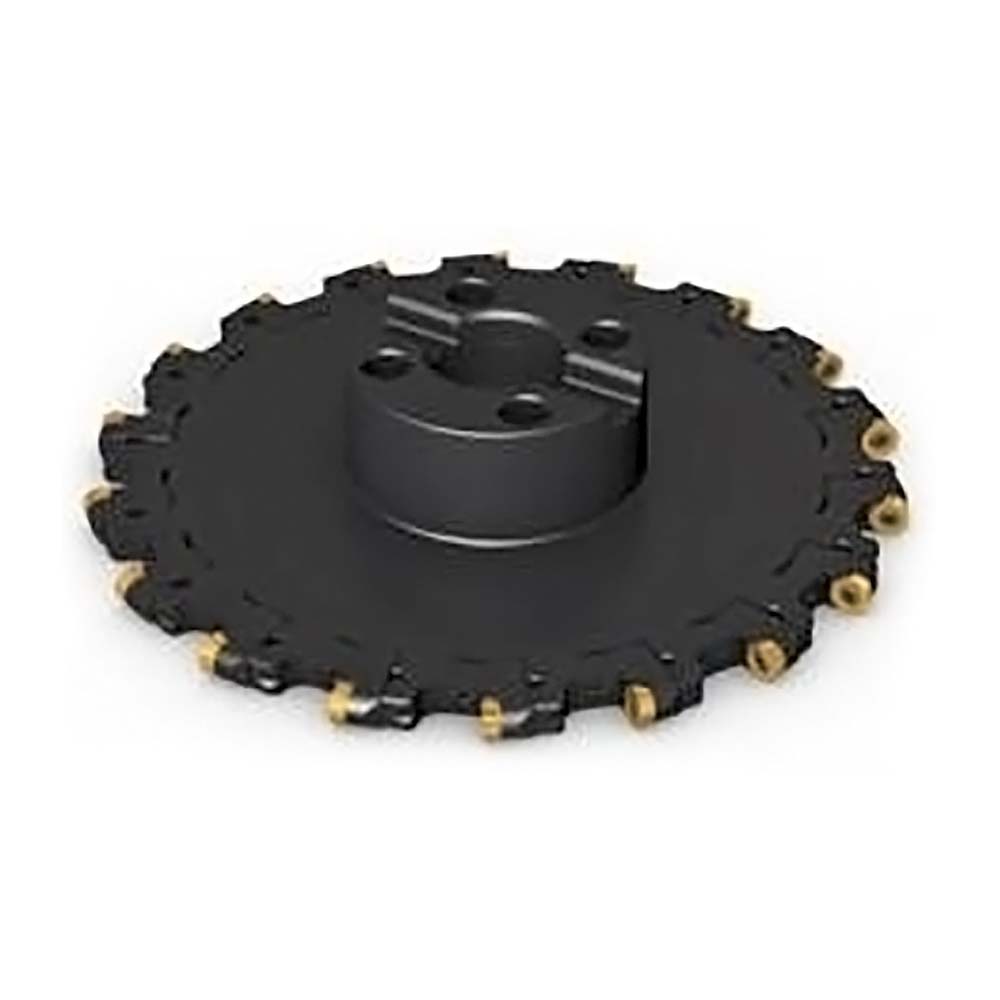 Seco Indexable Slotting Cutter: 0.4720" Cutting Width, 10.0000" Cutter Dia, Arbor Connection, 3.2090" Depth of Cut, 1.5000" Hole Dia, Right Hand - 02741551