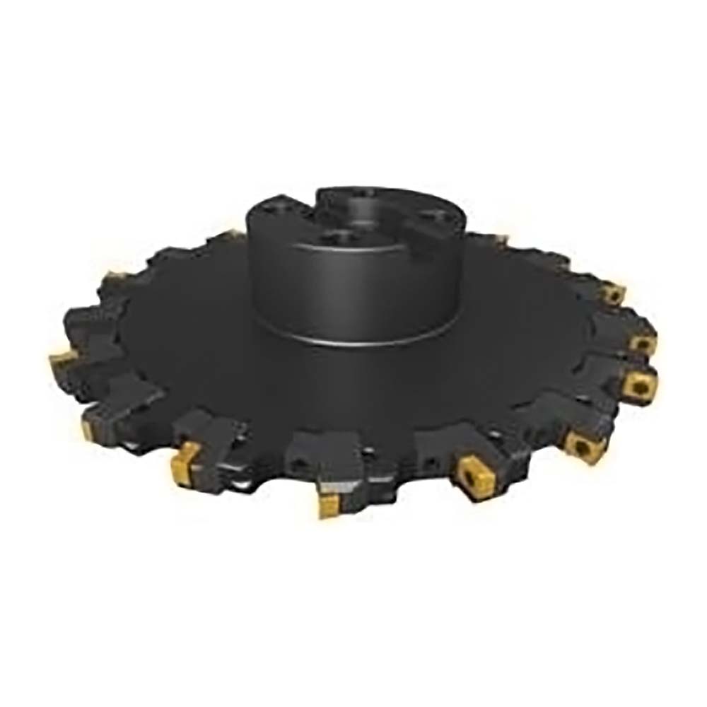 Seco Indexable Slotting Cutter: 0.4720" Cutting Width, 10.0000" Cutter Dia, Arbor Connection, 3.2090" Depth of Cut, 1.5000" Hole Dia, Right Hand - 02741551
