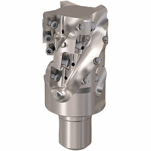 Iscar Indexable Square-Shoulder End Mill: P290EPWD1.50-4-M16-18, 1-1/2" Cut Dia, 0.708" Max Depth of Cut, M16 Modular Connection Shank - 3110798