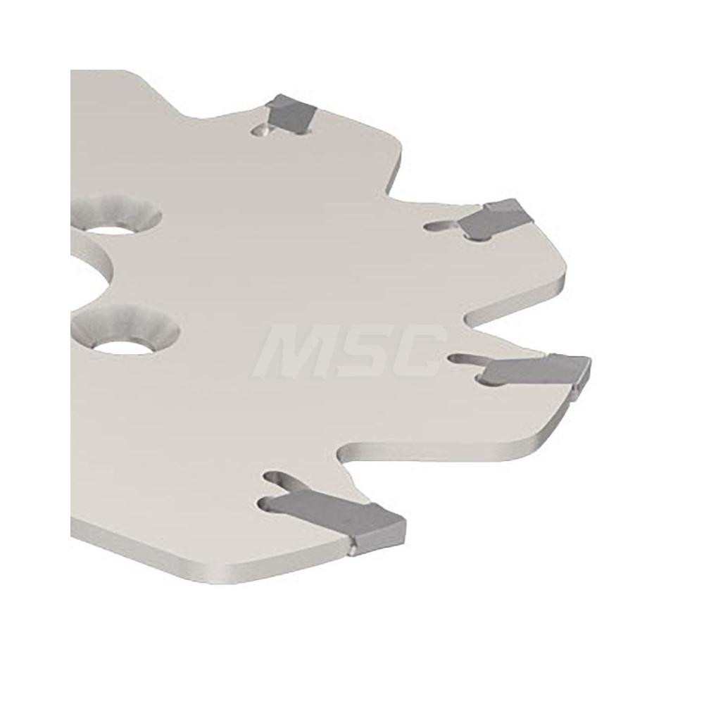 Iscar Indexable Slotting Cutter: 0.0940" Cutting Width, 3.1500" Cutter Dia, Arbor Connection, 0.6300" Depth of Cut, 1.0000" Hole Dia, 1.0000" Shank Dia - 2301368