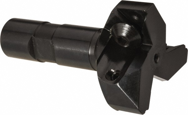 Value Collection Indexable Square-Shoulder End Mill: 2"X3/4" SHK, 2" Cut Dia, 0.656" Max Depth of Cut, 3/4" Dia Weldon Flat Shank - 6-901-030