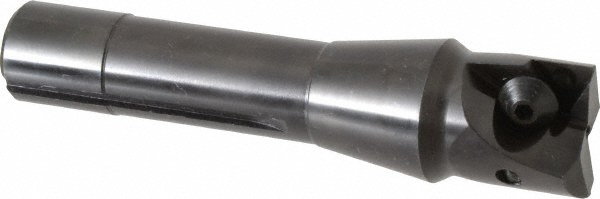Value Collection Indexable Square-Shoulder End Mill: 2"X3/4" SHK, 2" Cut Dia, 0.656" Max Depth of Cut, 3/4" Dia Weldon Flat Shank - 6-901-030