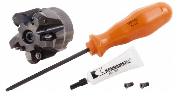 Accupro Indexable Chamfer & Angle Face Mills: Minimum Cutting Diameter (Decimal Inch): 1.5000; Minimum Cutting Diameter (Inch): 1-1/2 - 40280216/54054267