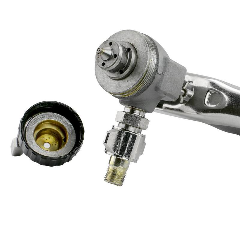 NuMax Pneumatic 1.5 mm Tip Gravity Feed Spray Gun with 400 cc Aluminum Cup - SPSC15