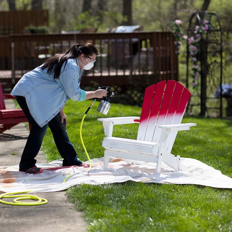 Campbell Hausfeld Spray Gun, Detail with 8 oz. Canister - DH550000AV