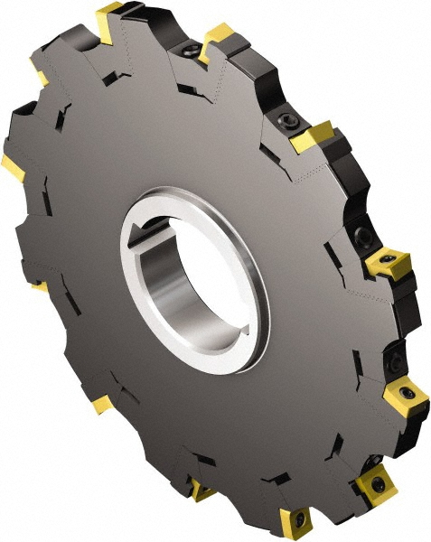 Sandvik Coromant Indexable Slotting Cutter: 27.20 mm Cutting Width, 250.00 mm Cutter Dia, Arbor Connection, 89.50 mm Depth of Cut, 89.50 mm Depth of Cut, 50.00 mm Shank Dia, Neutral - 5738638