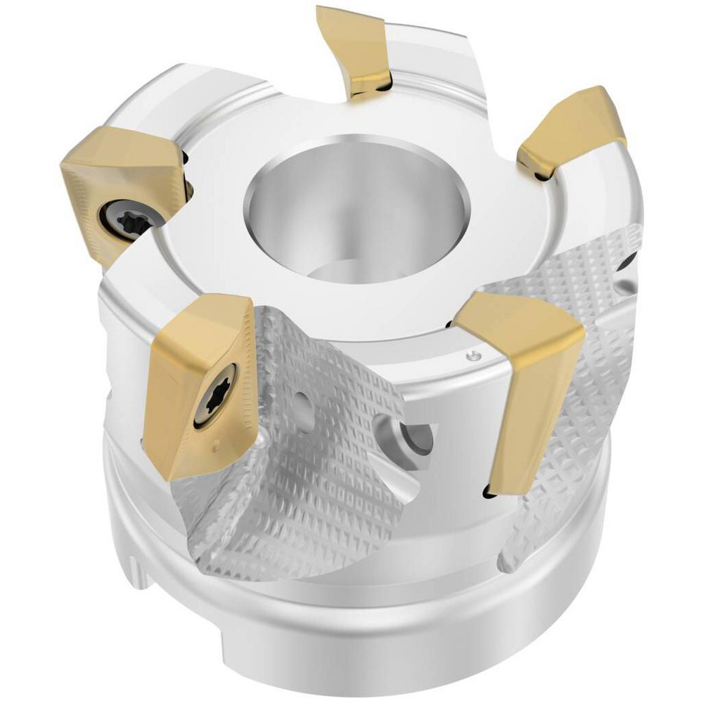 Seco Indexable Square-Shoulder Face Mill:  R220.69-02.00-12-7AN,  2'' Cut Dia,  0.7500" Arbor Hole Dia,  0.4330" Max Cutting Depth - 02689815