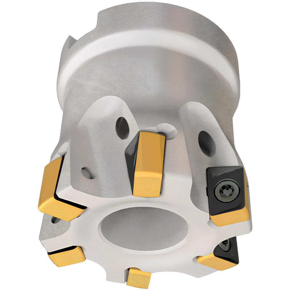 Iscar 1-1/2" Cut Dia, 3/4" Arbor Hole Dia, 0.315" Max Depth, Indexable Square-Shoulder Face Mill - 3105898