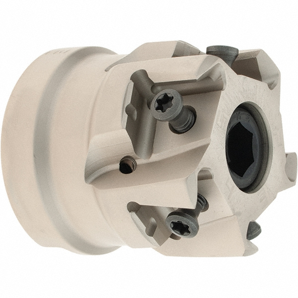 Iscar 1-1/2" Cut Dia, 3/4" Arbor Hole Dia, 0.315" Max Depth, Indexable Square-Shoulder Face Mill - 3105898