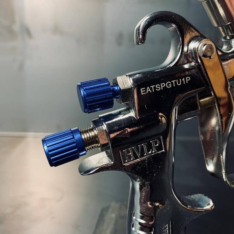 EMAX Mini HVLP Touch Up Spray Gun with Paint Tip Size 1.1 - EATSPGTU1P