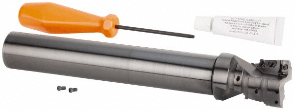 Iscar Indexable Square-Shoulder End Mill: P290EPWD323240C3218, 32 mm Cut Dia, 18 mm Max Depth of Cut, 32 mm Dia Cylindrical Shank - 3110791