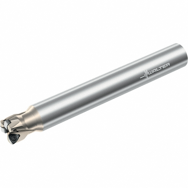 Walter Indexable High-Feed End Mill: F4030.UT45.051.Z04.02, 2" Cut Dia, Modular Connection Shank - 5882947