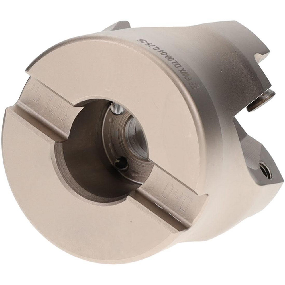 Iscar Indexable High-Feed Face Mill: 1.37 to 2" Cut Dia, 0.75" Arbor Hole - 3105246