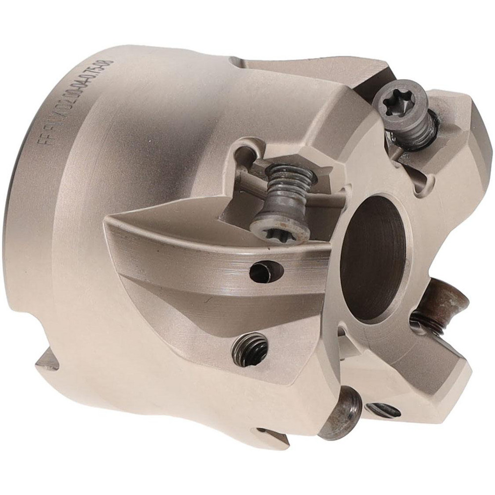 Iscar Indexable High-Feed Face Mill: 1.37 to 2" Cut Dia, 0.75" Arbor Hole - 3105246