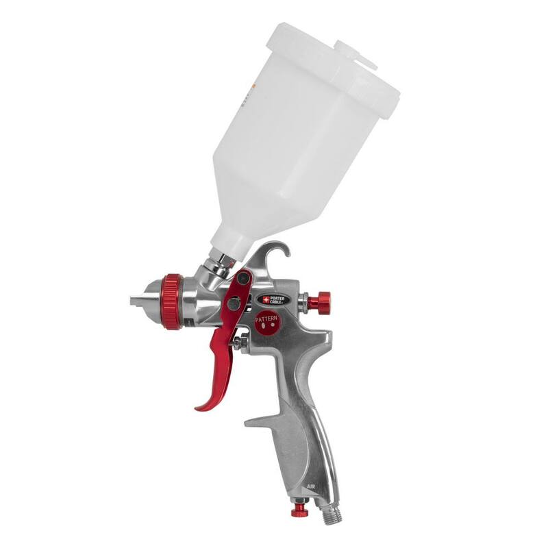 Porter-Cable 20 Oz. MAX PSI 40, Gravity Feed Spray Gun - PXCM010-0035
