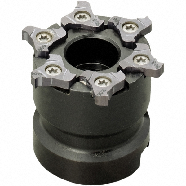 Seco Indexable Slotting Cutter: 0.1220" Cutting Width, 3.0000" Cutter Dia, Arbor Connection, 0.6690" Depth of Cut, 1.0000" Hole Dia, Neutral - 75070139