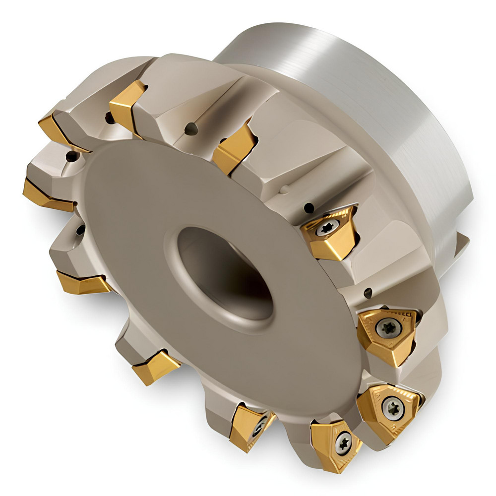 Ingersoll Cutting Tools Indexable High-Feed Face Mill: 1.67 to 2.5" Cut Dia, 0.75" Arbor Hole - 2900615