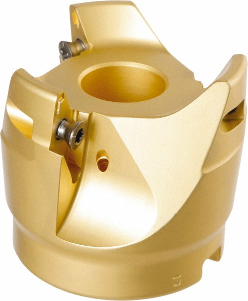 Iscar 3" Cut Dia, 1" Arbor Hole Dia, 0.394" Max Depth, Indexable Square-Shoulder Face Mill - 3106431