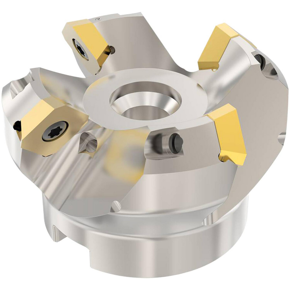 Seco Indexable Chamfer & Angle Face Mills; Minimum Cutting Dia (Decimal Inch): 2.4800; Maximum Cutting Dia (Decimal Inch): 2.9530; Maximum Depth of Cut (Decimal Inch): 0.2360; Arbor Hole Dia (mm): 0.75; Arbor Hole Dia (Inch): 3/4; Lead Angle: 45; Compatible Insert Size Code: SE.X1204 - 02422143