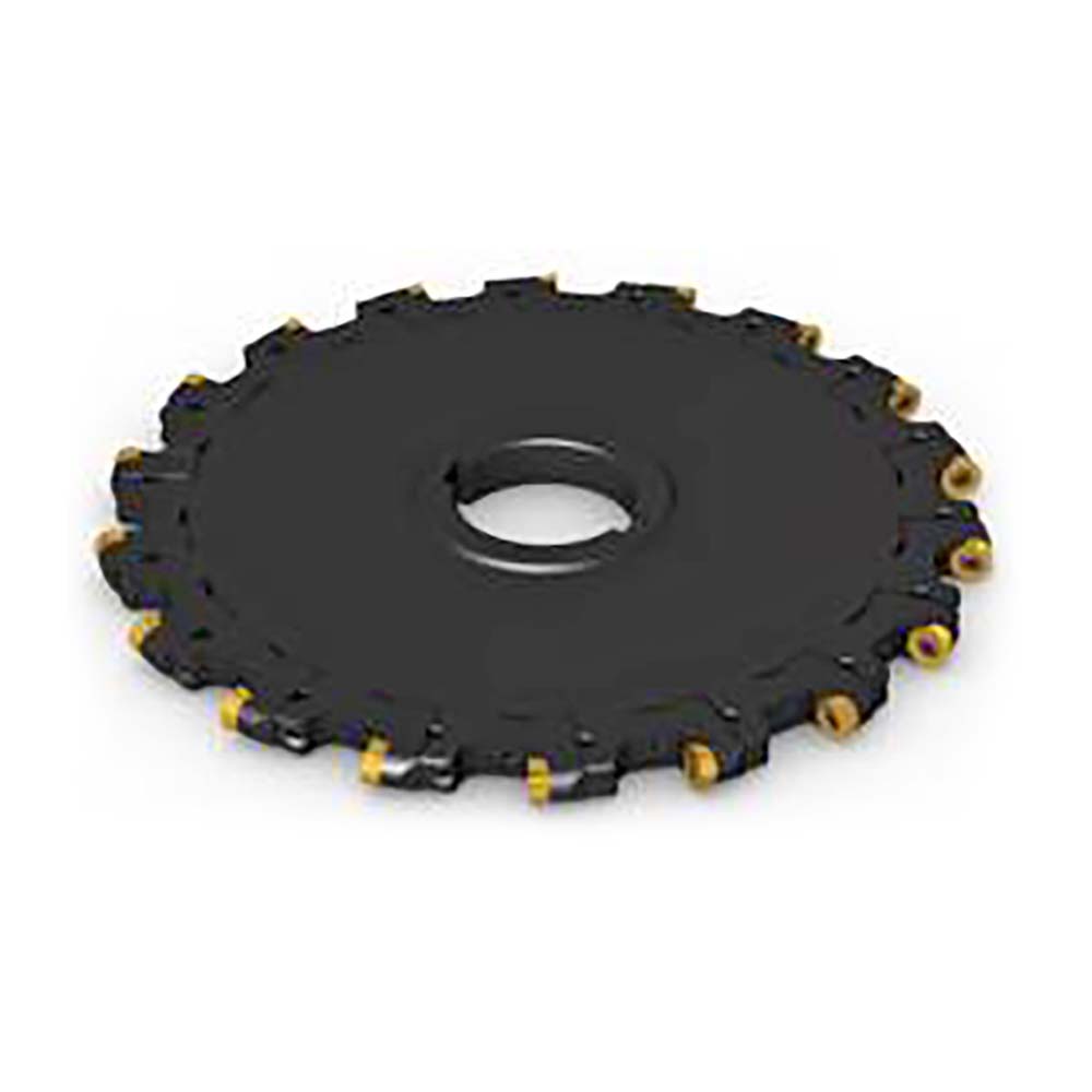 Seco Indexable Slotting Cutter: 0.4720" Cutting Width, 12.0000" Cutter Dia, Arbor Connection, 4.3900" Depth of Cut, 2.0000" Hole Dia, Neutral - 02740870