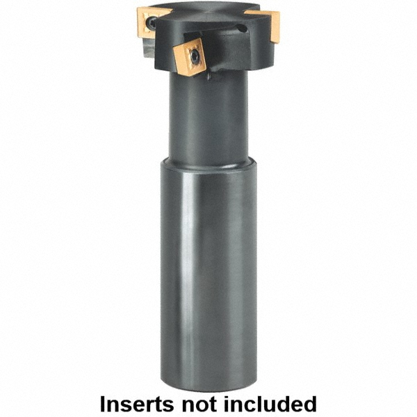 Iscar 2.909" Cut Dia, 1" Arbor Hole, 0.138" Max Depth of Cut, 45° Indexable Chamfer & Angle Face Mill - 3104870
