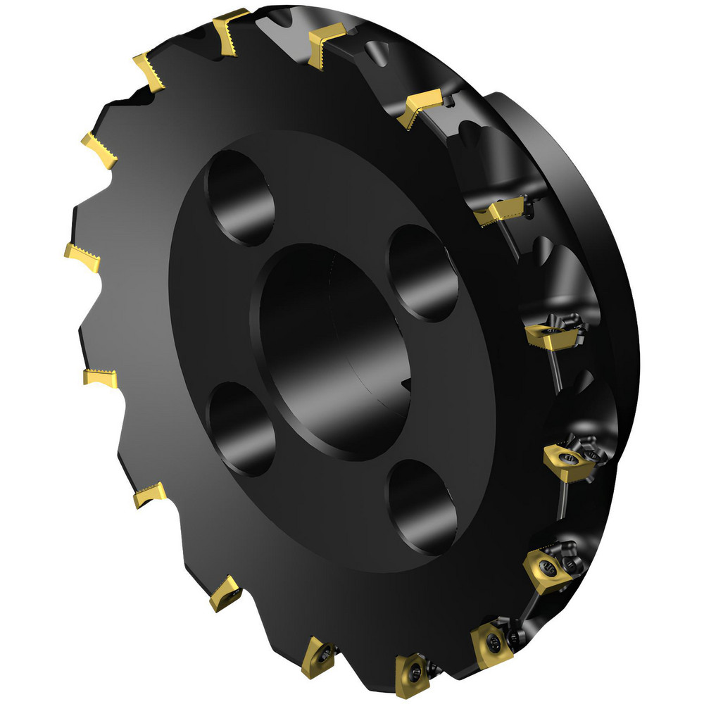 Sandvik Coromant 200mm Cut Dia, 60mm Arbor Hole Dia, 11mm Max Depth, Indexable Square-Shoulder Face Mill - 5747270
