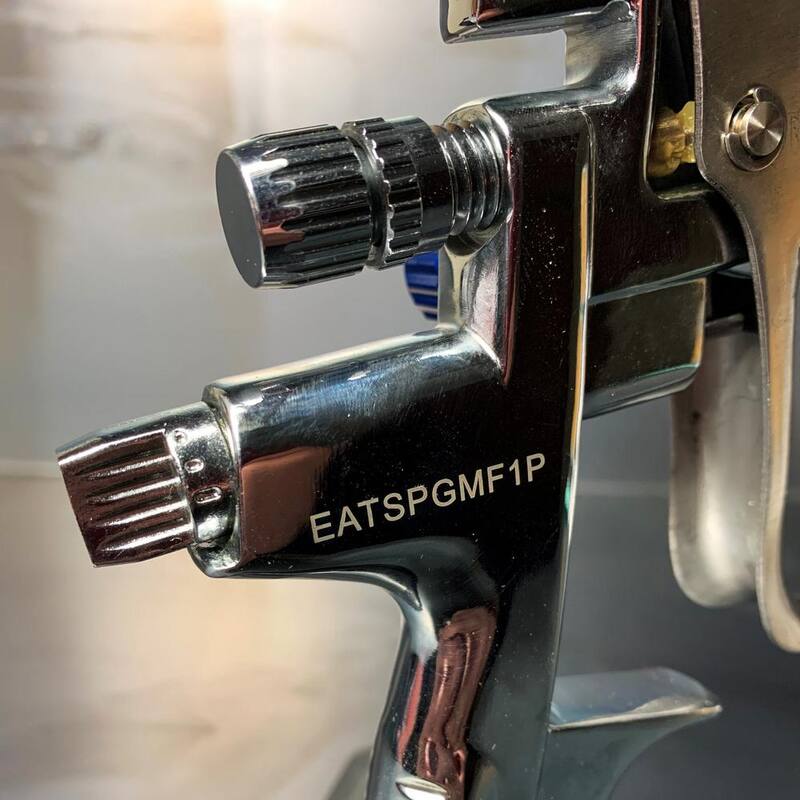 AIRBASE INDUSTRIES HVLP High Performance Metallic Spray Gun with Paint Tip Size 1.3 - EATSPGMF1P