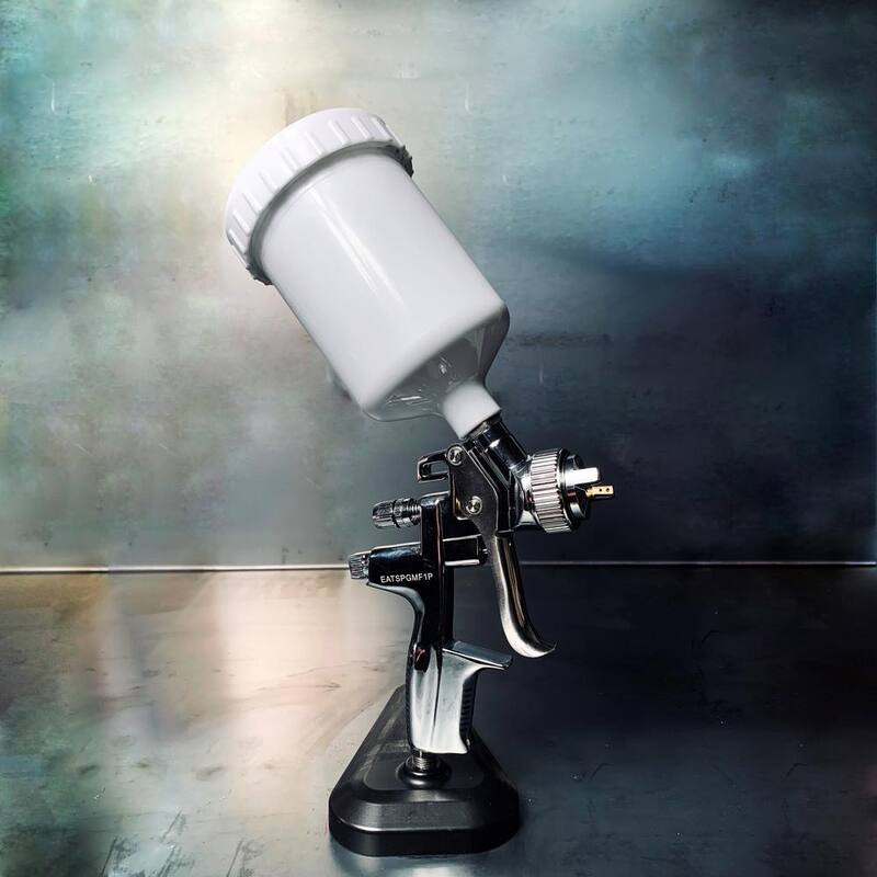 AIRBASE INDUSTRIES HVLP High Performance Metallic Spray Gun with Paint Tip Size 1.3 - EATSPGMF1P
